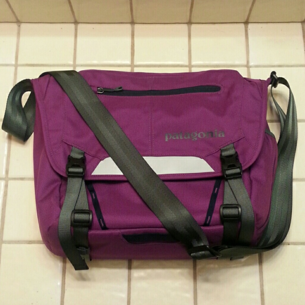 Patagonia Purple Messenger Bag